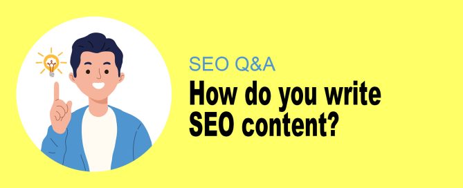 How do you write SEO content?