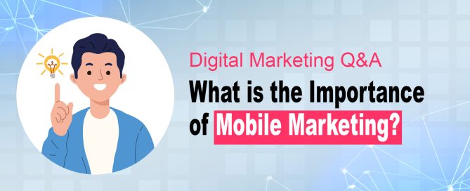 What is the Importance of Mobile Marketing?
