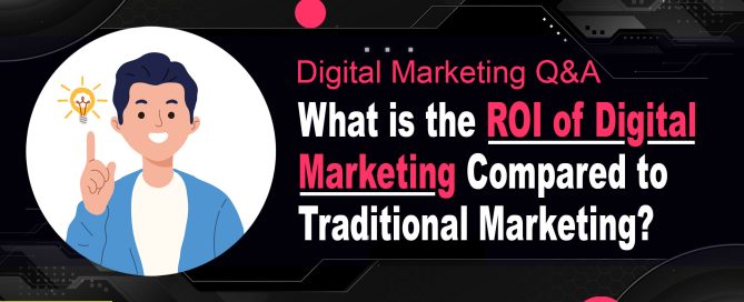 What is the ROI of Digital Marketing Compared to Traditional Marketing?